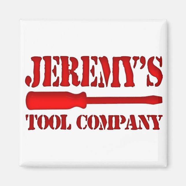 Jeremy's Tool Company Magnet (Front)