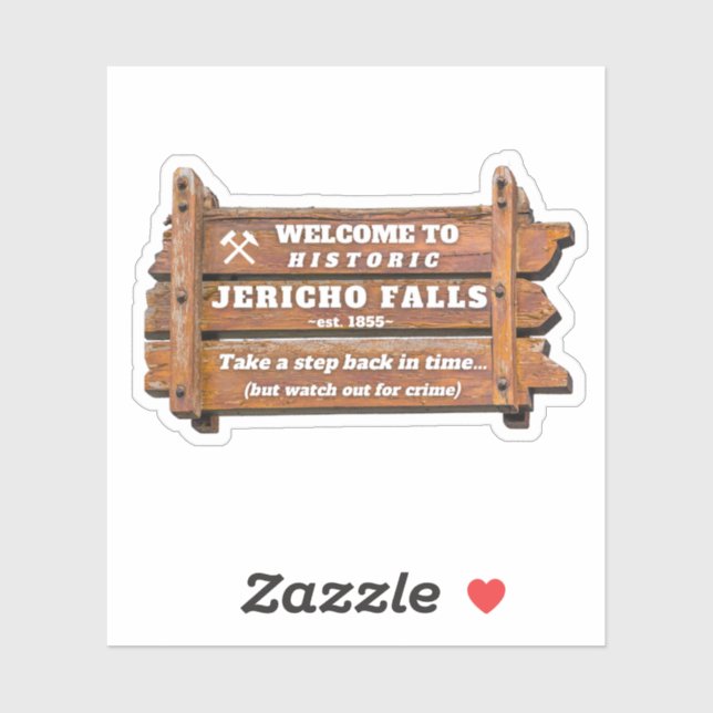 Jericho Falls Sticker (Sheet)