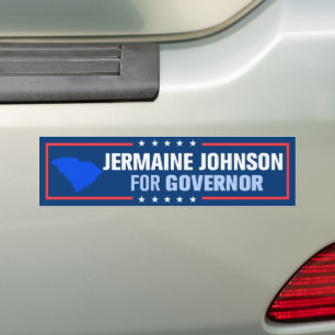 Jermaine Johnson for South Carolina Governor Bumper Sticker