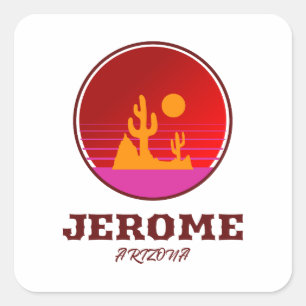 Jerome - Arizona Square Sticker