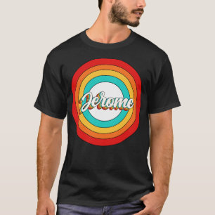 Jerome Name Shirt Vintage Jerome Circle
