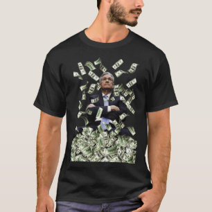 Jerome Powell Money Printer Stock Market Graphic P T-Shirt