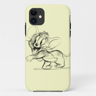 Jerry Bashful Sketch Case-Mate iPhone Case