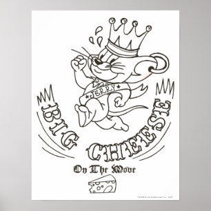 Jerry Big Cheese On The Moon 1 Poster