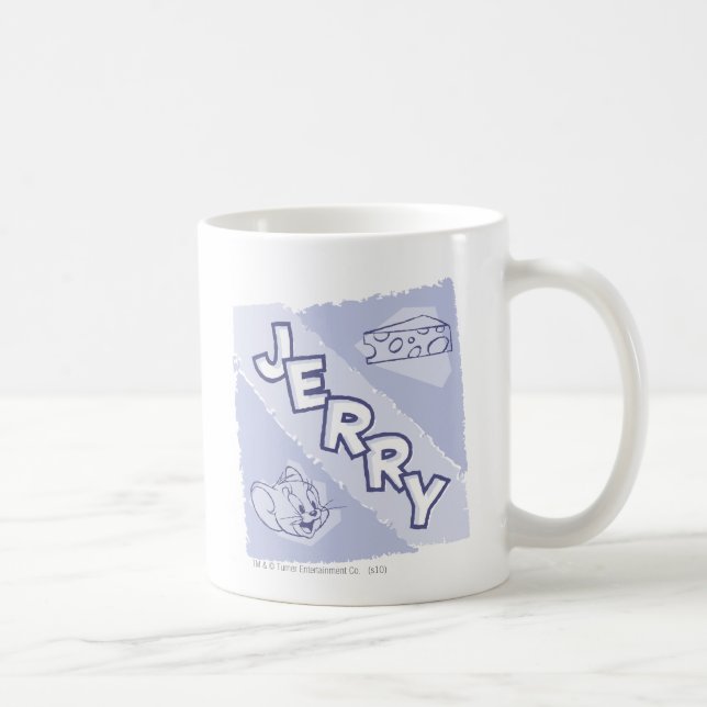 Jerry Blue Cheese Logo Coffee Mug (Right)