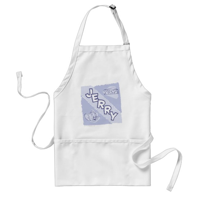 Jerry Blue Cheese Logo Standard Apron (Front)