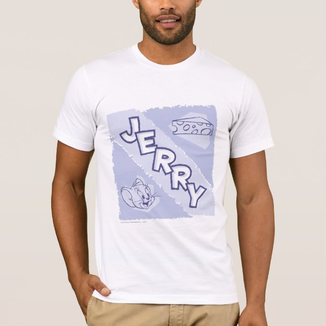 Jerry Blue Cheese Logo T-Shirt (Front)