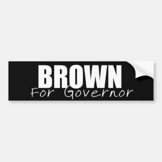 JERRY BROWN Election Gear Bumper Sticker