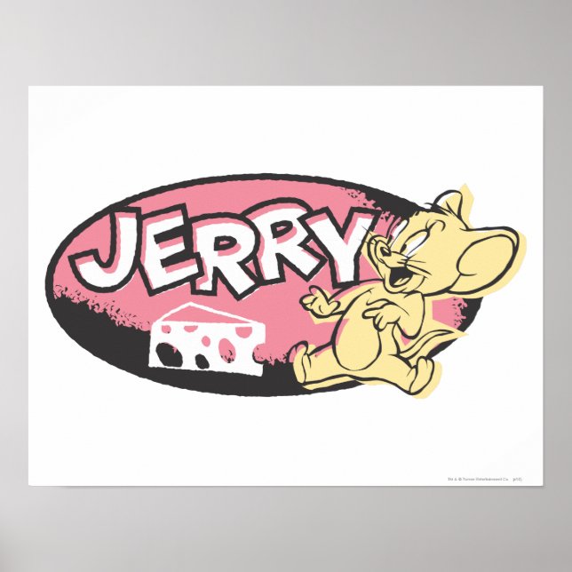 Jerry Cheese Logo Poster (Front)