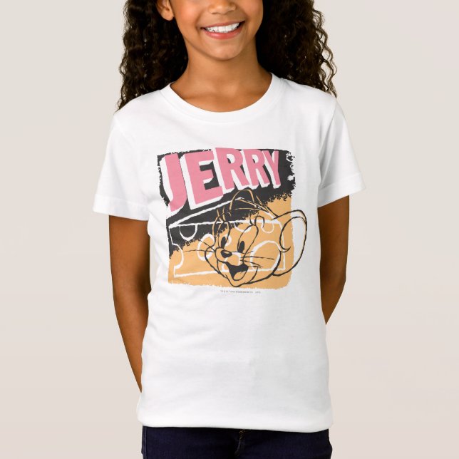 Jerry Face on Cheese T-Shirt (Front)