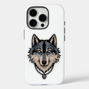 Jerry Garcia wolf  iPhone 16 Pro Case