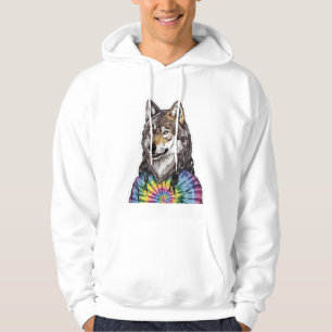 Jerry Garcia wolf  Hoodie