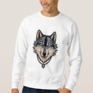 Jerry Garcia wolf  Sweatshirt