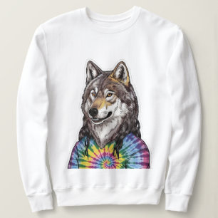 Jerry Garcia wolf  Sweatshirt
