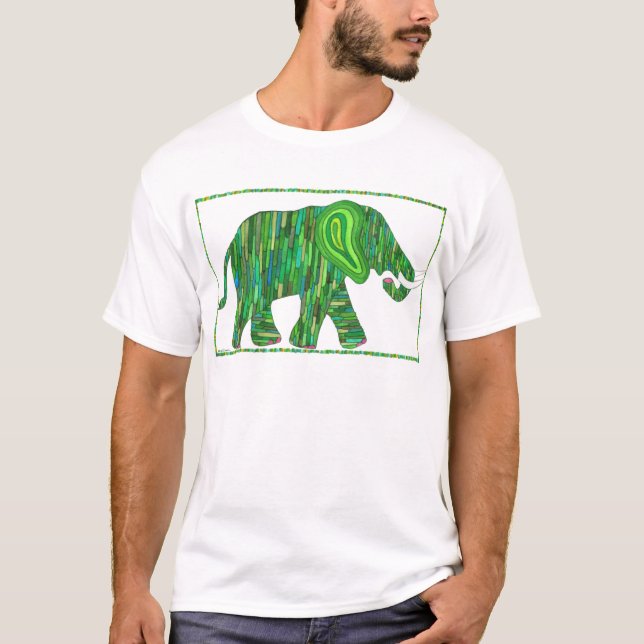 Jerry Green Jade Elephant Shirt (Front)