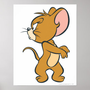 Jerry Looking Back Annoyed Poster