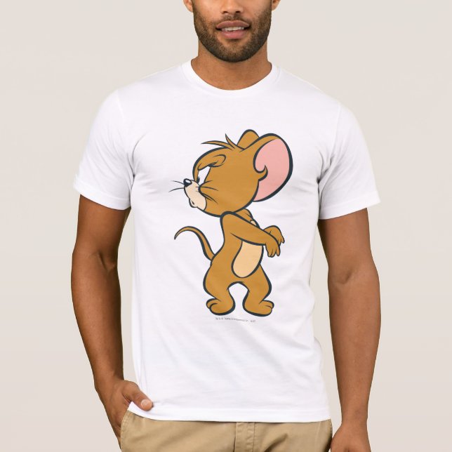 Jerry Looking Back Annoyed T-Shirt (Front)