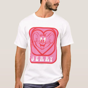 Jerry Pink Hearts T-Shirt