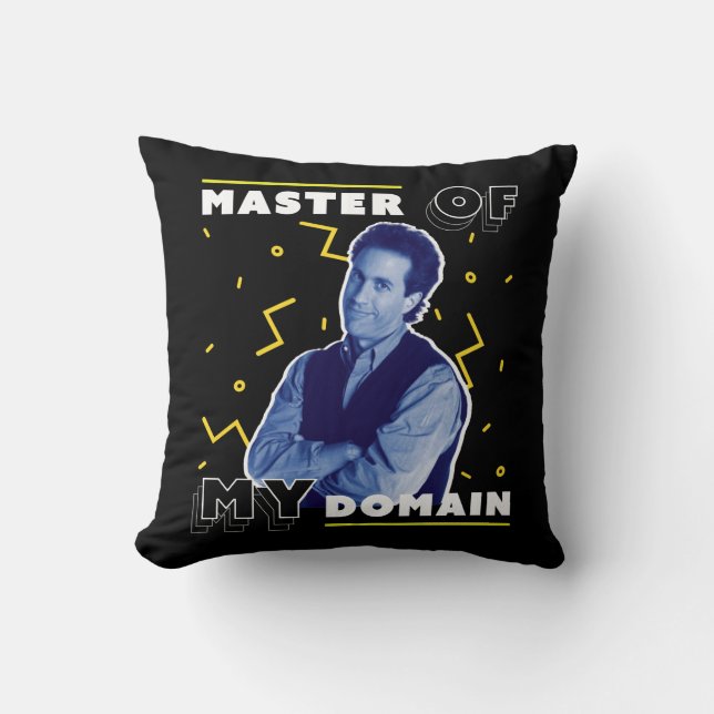 Jerry Seinfeld | Master of My Domain Cushion (Front)