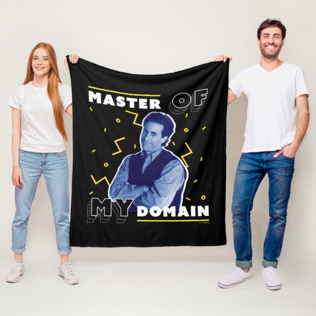 Jerry Seinfeld | Master of My Domain Fleece Blanket (In Situ)