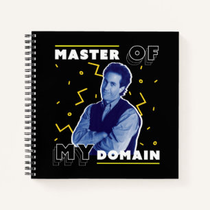 Jerry Seinfeld Master of My Domain Notebook