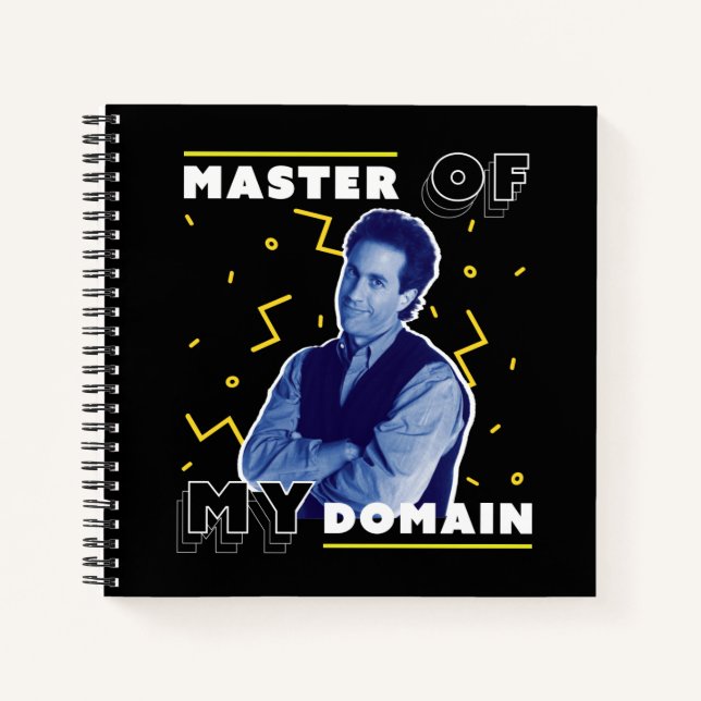 Jerry Seinfeld | Master of My Domain Notebook (Front)