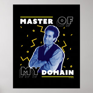 Jerry Seinfeld Master of My Domain Poster