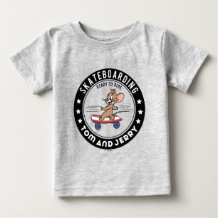 Jerry Skateboarding - Ready To Ride Baby T-Shirt