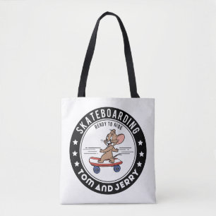 Jerry Skateboarding - Ready To Ride Tote Bag