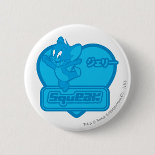 Jerry Squeak 6 Cm Round Badge
