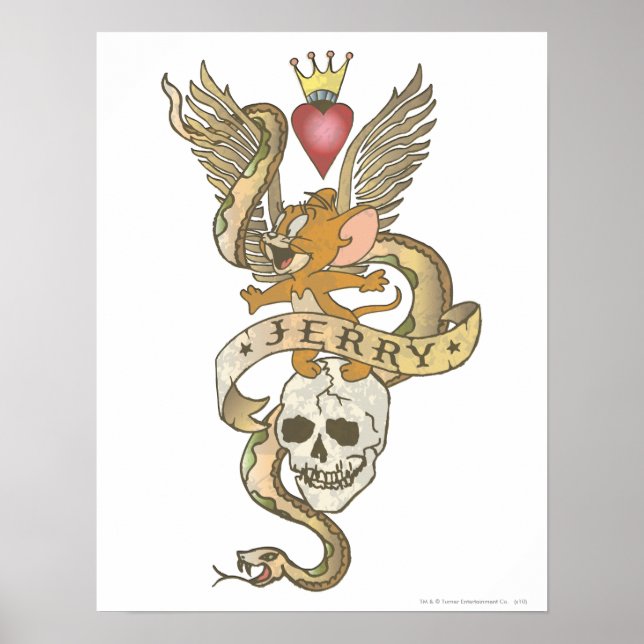 Jerry Twisted Tattoo 2 Poster (Front)