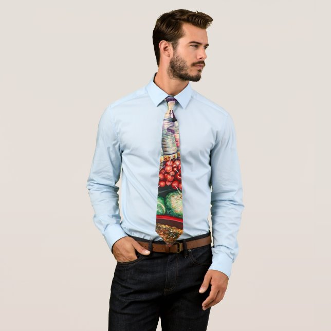 Jerry's Jelly Jars Tie (In Situ)