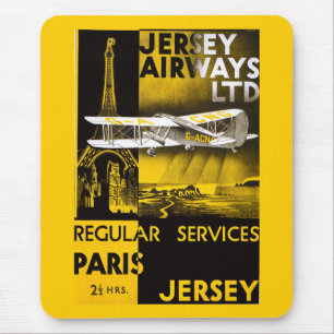 Jersey Airways Mouse Pad
