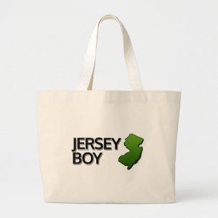 Jersey Boy Large Tote Bag