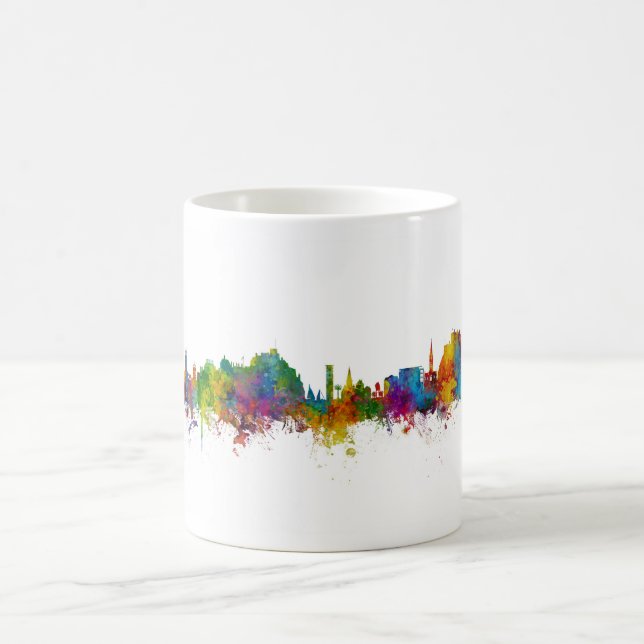 Jersey Channel Islands Skyline Coffee Mug (Center)
