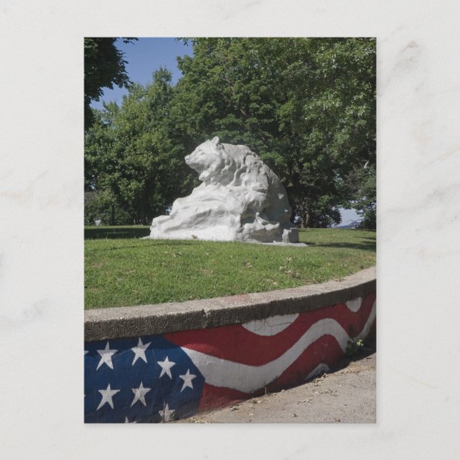 Jersey City Bear Postcard (Front)