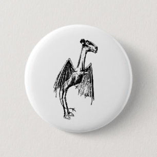Jersey Devil 6 Cm Round Badge