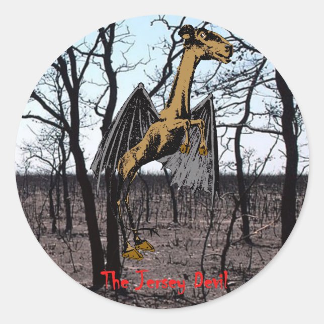 Jersey Devil Sticker (Front)