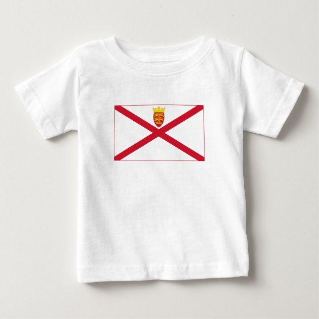 Jersey Flag Baby T-Shirt (Front)