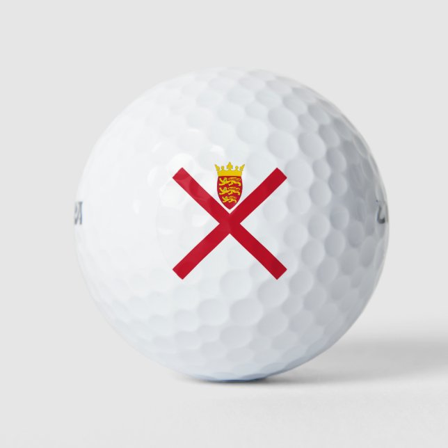Jersey Flag Golf Balls (Front)