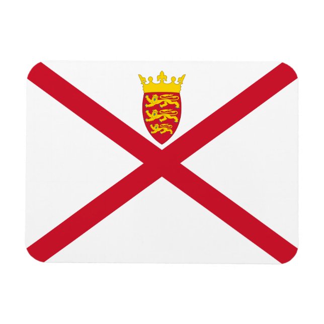 Jersey Flag Magnet (Horizontal)