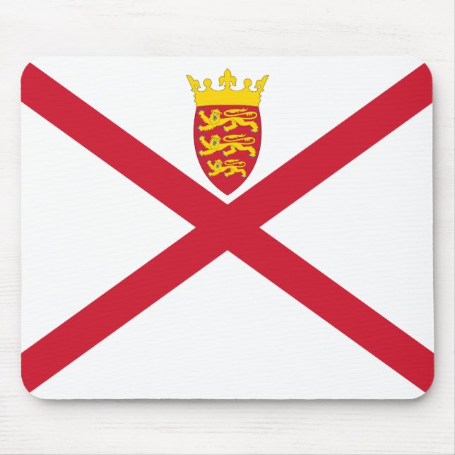 Jersey Flag Mouse Pad (Front)