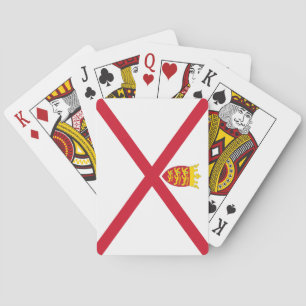 Jersey Flag Playing Cards
