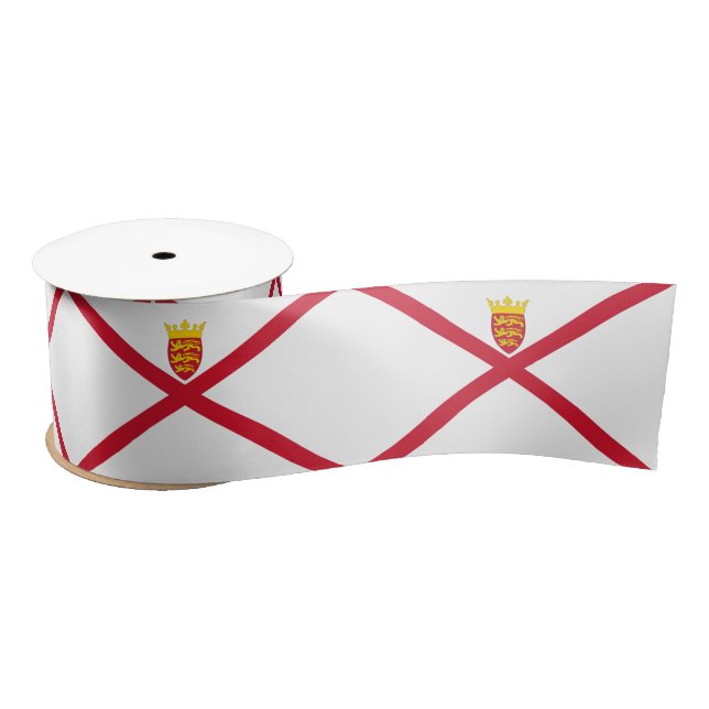 Jersey Flag Satin Ribbon (Spool)
