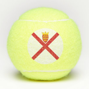 Jersey Flag Tennis Balls
