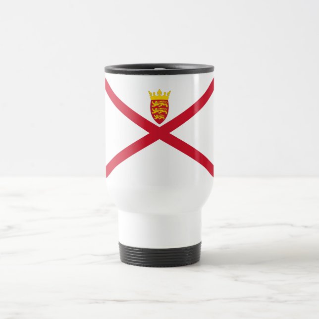Jersey Flag Travel Mug (Center)