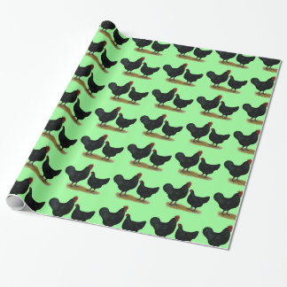 Jersey Giant Chickens Wrapping Paper
