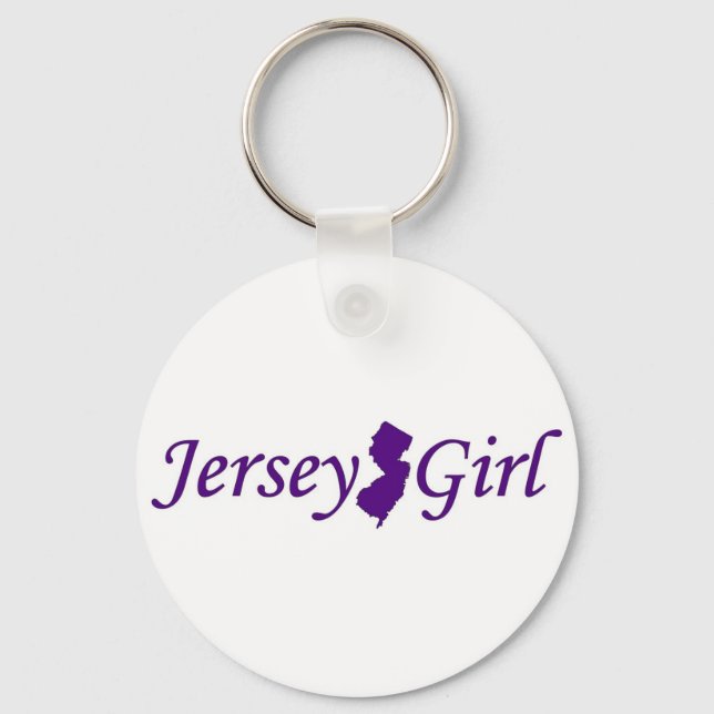 Jersey Girl Key Ring (Front)