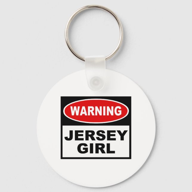 Jersey Girl Key Ring (Front)