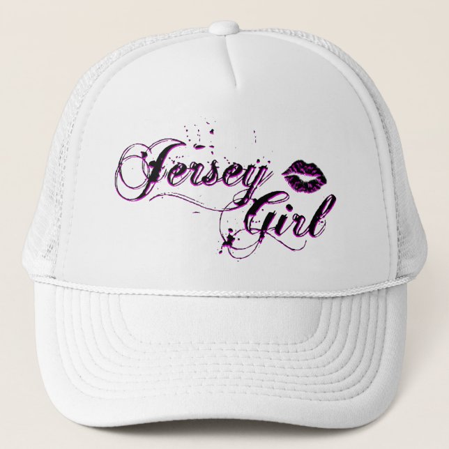 Jersey Girl T-shirts, Apparel & Gifts Trucker Hat (Front)